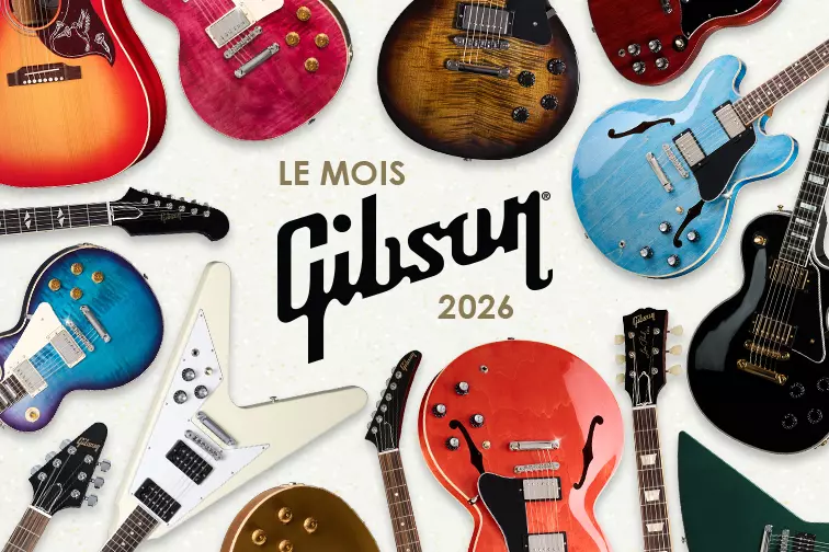 Avril est le mois Gibson chez Long & McQuade!